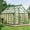 Green, variant on EastVita 8x12 ft Walk-In Greenhouse Kit Clear Pop-up Greenhouse Black