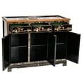 thumbnail image 6 of Red Lantern Black Lacquer Sideboard - Royal Ladies, 6 of 7