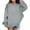 R939/Grey, variant on Vividxx Sweatshirts For Girls Fashion Letter Printed Crewneck Sweatshirt Casual Loose Long Sleeve Pullovers Tops Fashion Clothes 2-3 Years