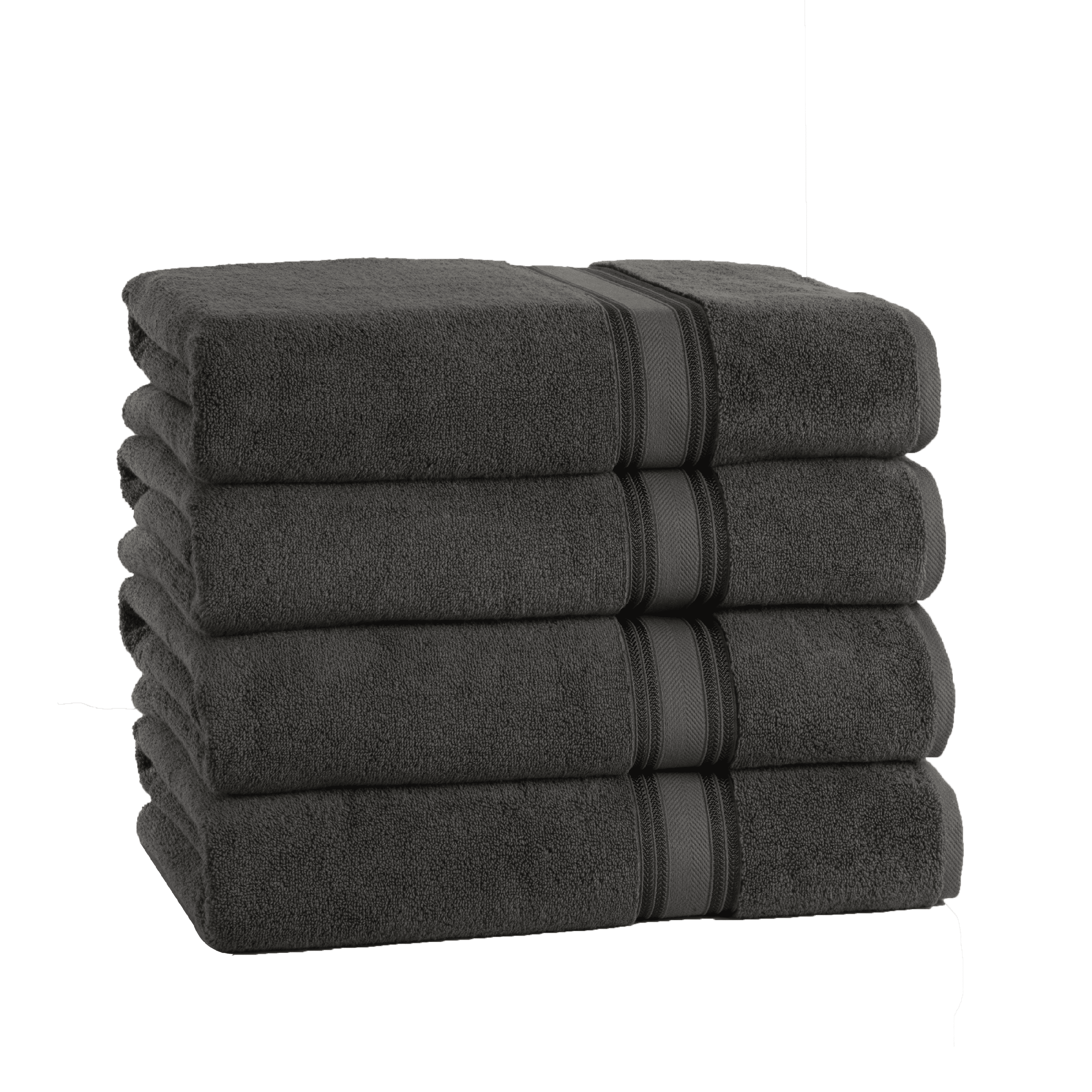 Lezeth Collection 4 Piece Super Soft Zero Twist Oversize Bath Sheet Walmart