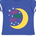 thumbnail image 4 of Inktastic Twinkle Twinkle Little Star with Yellow Moon Boys or Girls Toddler T-Shirt, 4 of 5
