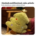 thumbnail image 3 of Abbraccia Cojín de Peluche Navideño INS, Santa, Reno, Árbol, Decoración Sofá Cama, Rojo, Aleatorio, 3 of 6