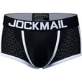 thumbnail image 7 of JOCKMAIL Men's Boxer Briefs Mesh Quick Dry Comfort Mens Boxer Briefs Stretch Trunks, 7 of 7