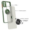 thumbnail image 3 of CoverON For Motorola Moto G42 Phone Case, Clear Back Ring Holder Kickstand Cover, Green, 3 of 6