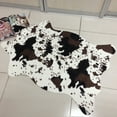 thumbnail image 2 of Cow Print Rug, Cute Animal Printed Carpet Fun Faux Cowhide Area Rug Faux Cowhide Rug for Living Room Bedroom, 2 of 6