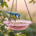 thumbnail image 3 of Bird Bath Fountain with Floating Hummingbird Feeder - 2026 New 2-in-1 Outdoor Garden Water Feature for Birds, Decorative Birdbath Bowl for Drinking & Bathing, 3 of 5