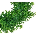thumbnail image 4 of Guirnalda verde artificial de 40 cm para decoración de puertas, ventanas y paredes: perfecta para bodas y exteriores Nature's Touch, 4 of 8
