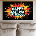 thumbnail image 6 of LUUFILx Happy Last Day of School Backdrop Banner Photo Booth Props Summer Party Supplies Classroom Decorations Colorful School Event Celebration Background, 6 of 8