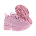 thumbnail image 4 of Fila Disruptor Ii Premium Infant/Toddler Shoes Size 9, Color: Pink, 4 of 5