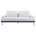 thumbnail image 5 of Modway Proximity Modern Style Upholstered Polyester Fabric Sofa in White, 5 of 5