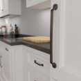 thumbnail image 5 of Richelieu BP8855320160 12-5/8" Center To Center Handle Cabinet Pull - Brass, 5 of 7