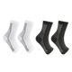 thumbnail image 1 of Calcetines de compresión de tobillo Aquiles tendinitis Brace (2 pares blanco + negro S/M) FLhrweasw Para estrenar, 1 of 4