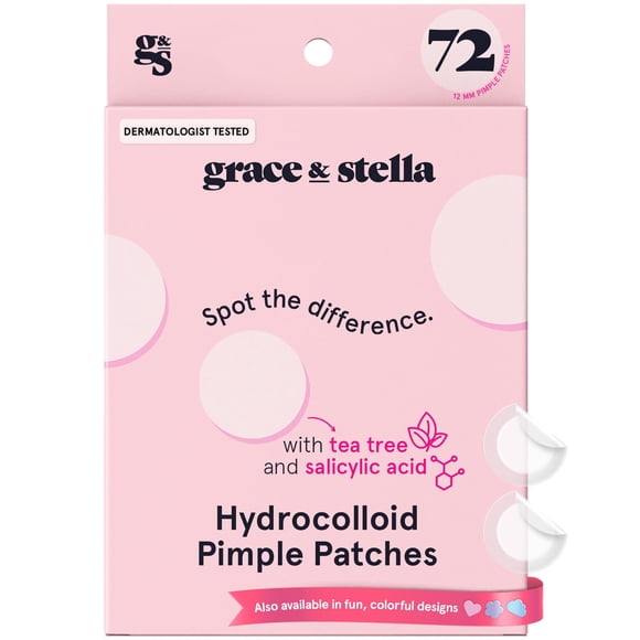 Pimple Patches Grace & Stella, HSA, 72 unidades, ganadores del premio FSA