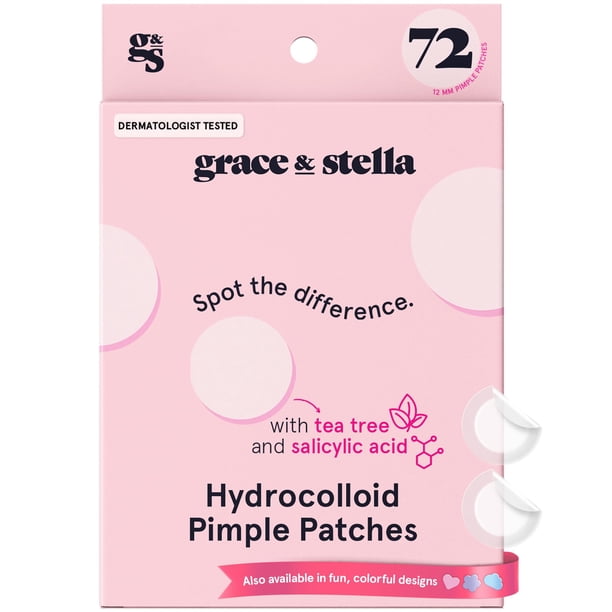 Pimple Patches Grace & Stella, HSA, 72 unidades, ganadores del premio FSA