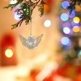 thumbnail image 2 of Adornos Para El Árbol De Navidad, Creativos, Transparentes, Con Forma De Copo De Nieve, Ángel Y Estrella Polar, Juego De Adornos Para Colgar, Decoración Para El Día De Navidad, Adornos Para Colgar E, 2 of 7