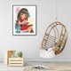 thumbnail image 4 of Cuadros Decorativos Kit de pintura de diamante 5D DIY Little Girl Full Round Drill Mosaic Art (X175) Likrtyny embutido en tela, 4 of 9