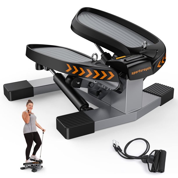 Stair Stepper Sportsroyals Twist con bandas de resistencia