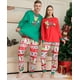 thumbnail image 4 of Conjunto de pijama a juego para niños, ropa de dormir con Top de dibujo de alce y pantalones de manga larga, 2 piezas, regalo de Navidad, 4 of 4