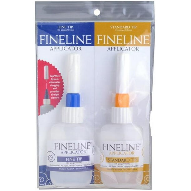 Fineline Applicators FL2024 Fineline Applicator Pack of 2 Walmart