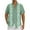 Mint Green, variant on Yyeselk Men's Button Down Beach Shirt Vintage Stylish Short Sleeve Hawaiian Print Shirt Summer Vacation Relaxed Fit Casual Lapel Shirt Navy XXXL