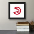 thumbnail image 4 of Gallery Pops NBA Atlanta Hawks - Primary Logo Wall Art, Black Framed Version, 12" x 12", 4 of 5