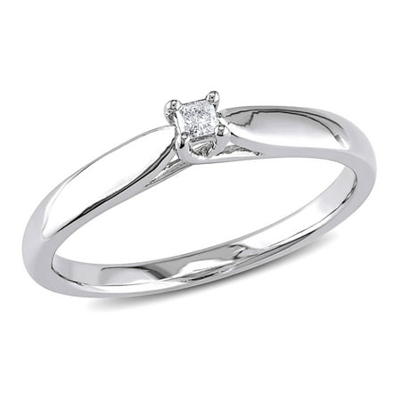 Everly Women's Diamond Sterling Silver Engagement Ring