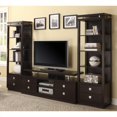 thumbnail image 3 of Coaster Wall Units 4 Shelf Media Tower in Cappuccino Finish, 3 of 4