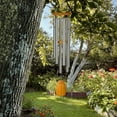 thumbnail image 2 of Woodstock Wind Chimes Signature Collection, Chimes of Olympos, 36'' Silver Wind Chime OWS, 2 of 7