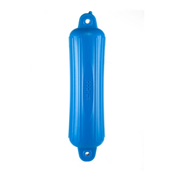Attwood 9355BD1 SoftSide UV-Resistant Marine Boat Fender, Blue, 5-Inch x 22-Inch