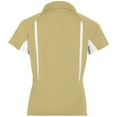 thumbnail image 2 of Holloway Sportswear 2XL Womens Avenger Polo Vegas Gold/White 222730, 2 of 4