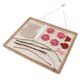thumbnail image 1 of De Hechas Naturales Pintura Jardín Casero Decorativo Colgante De Pared Ornamento De Macramé Artesanal Para Niños BLESIY pintura de palo de madera natural, 1 of 8