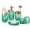 6pcs Vintage Jade, variant on 6pcs Vintage Jade Bathroom Accessories Set