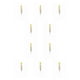 thumbnail image 1 of Wosthever Pluma de pintura de diamantes de imitación Estilo de bolos Herramienta de perforación multifuncional de plástico Suministros de amarillo 10piezas, 1 of 6