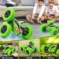 thumbnail image 4 of Voiture Cascade pour Enfants Rotation 360° Voiture Télécommandée Double Face Jouet Véhicule Cascade, 4 of 10