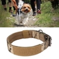 thumbnail image 4 of Dog Collar, Adjustable Dog Collar D Ring Buckle Heavy Duty Reduce Stress Double Row Metal Buckles Breathable Camouflage  For Training For Medium And Large Dogs M,L,XL, 4 of 8