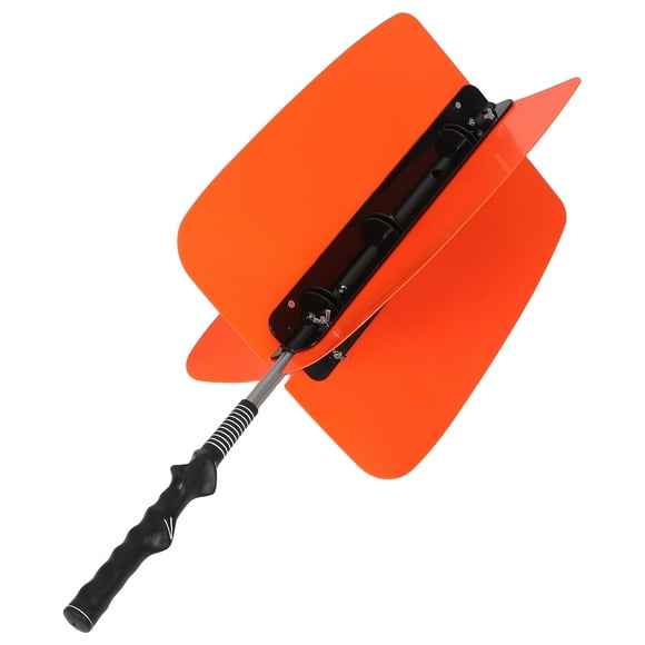 BESTYASH Golf Swing Corrector Golf Exercise Equipment in Orange ABS for Power Enhancement and Golf Practice 1Pack