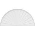 thumbnail image 3 of Ekena Millwork 82"W x 41"H x 2"P Half Round Sunburst Architectural Grade PVC Pediment, 3 of 7
