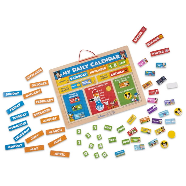Melissa & Doug Disney Mickey Mouse Clubhouse My Daily Calendar