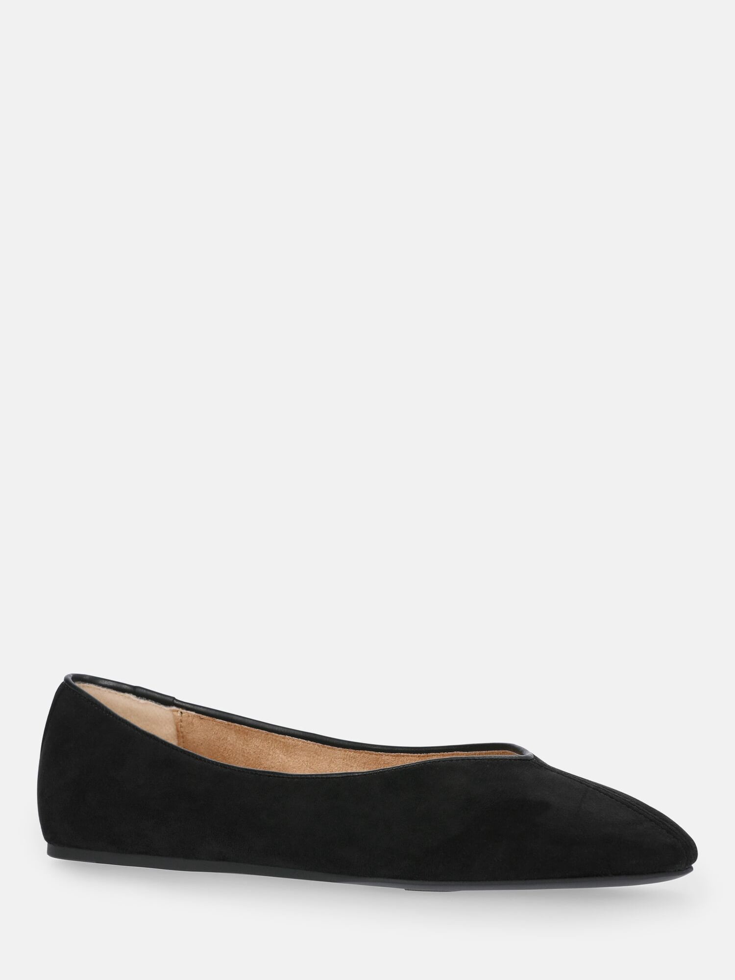 Scenario Women's Faux Suede Ballet Flats
