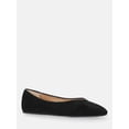thumbnail image 2 of Scenario Women's Faux Suede Ballet Flats, 2 of 6