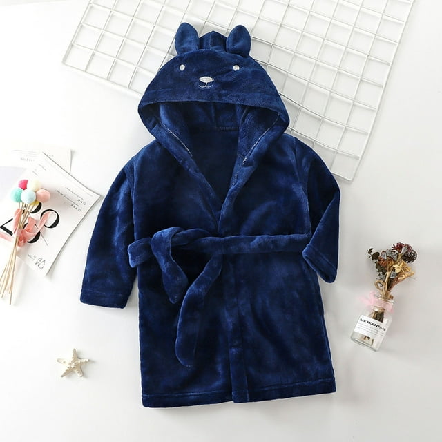 Peignoir en Flanelle pour Enfants Bébé Nouvelle Mode