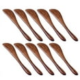 thumbnail image 2 of 10 Pack Wooden Butter Knife, 6 Inch Condiment Knives Wood Super Handy Kitchen Utensils J ma838, 2 of 7