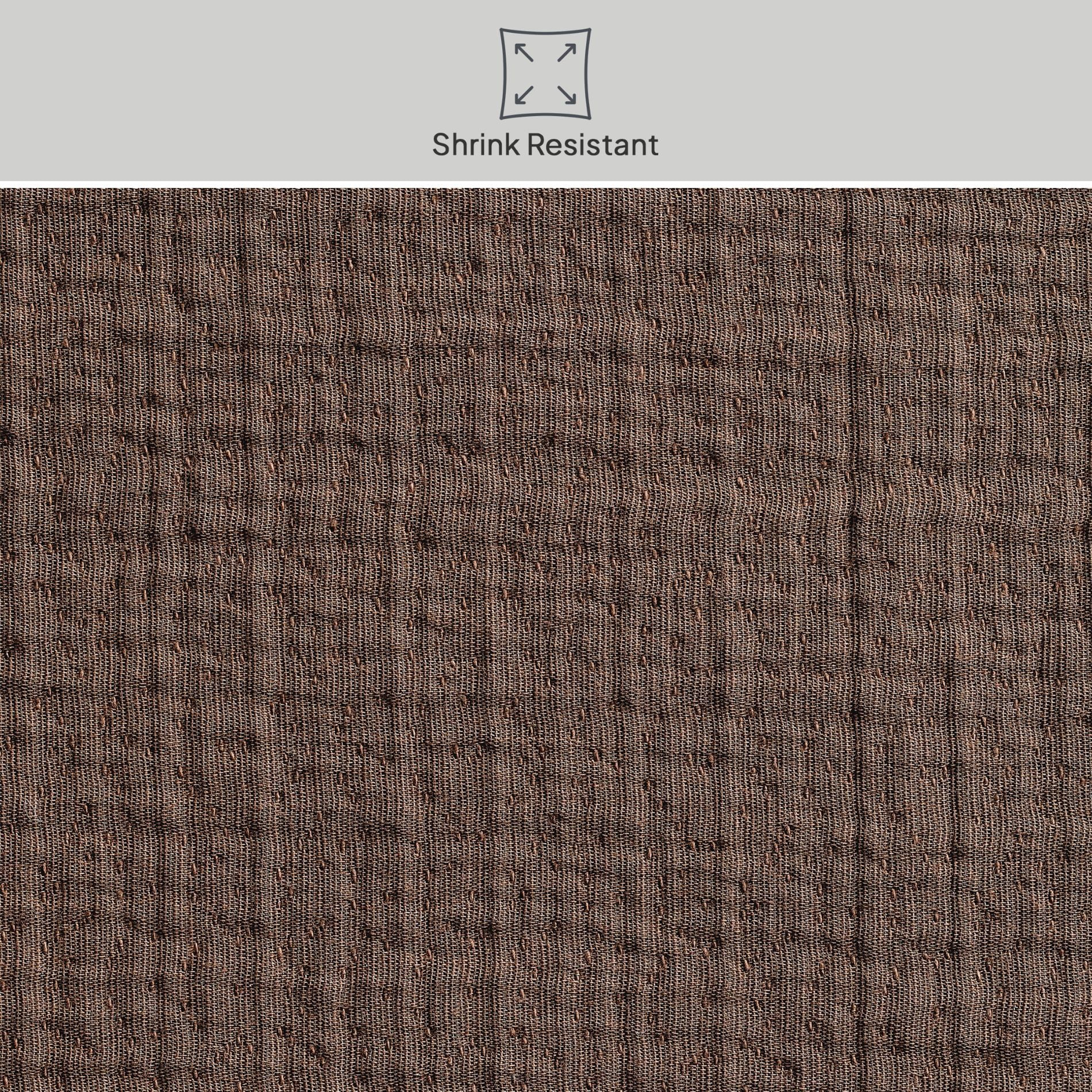 Better Homes & Gardens Full/Queen All-Season Comforter Set, 3-Piece, Brown Gauze