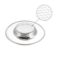 thumbnail image 3 of Uxcell Colador de Basura de Acero Inoxidable de 1.57 Pulgadas para Fregadero de Cocina 2 Paquetes, 3 of 4