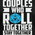 thumbnail image 3 of CafePress - Couples Who Roll Together, Stay Together V T Shirt - Women's V-Neck Dark T-Shirt, 3 of 4