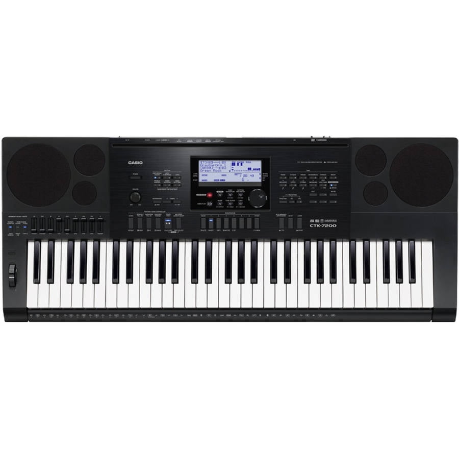 Casio CTK7200 61Key Personal Keyboard with Power Supply