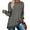 1# Dark Grey, variant on Tops for Women Long Sleeve Fall Shirts Basic Crew Neck Trendy Color Block Loose Casual Light Weight Sweatshirts Slits Tunic Pullover Tops Clothing Pink Size XL