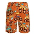 thumbnail image 6 of Kdxio Monster Truck,Truck Cartoon Pattern Mens Casual Shorts - Drawstring Summer Beach Sports Shorts for Men, 6 of 9
