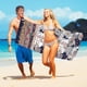 thumbnail image 5 of Microfiber Beach Towel Super Colorful Bath Towel Sandproof Beach Blanket Multi-Purpose Towel For Travel Swimming Pool 30x60 Inch, 5 of 8