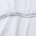 thumbnail image 2 of Arkwright Fitted Bed Sheets (Pack of 6), 200 Thread Count., Cotton Poly Blend, White with Color Coded Hem, Queen Bed Size, 2 of 7